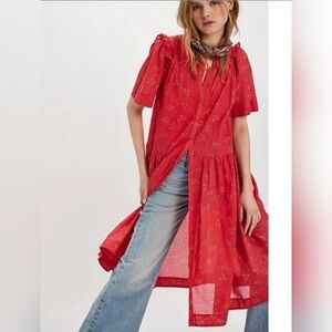 NEW!!! Free People Bella Mae Midi Dress!!! Sz Large, NWT $148 Retail